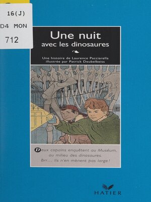 cover image of Une nuit avec les dinosaures